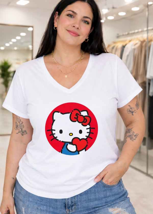 Producto - Escote V sublimada (Kitty P9)