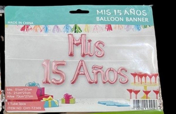 Producto - Mis 15 años rosa