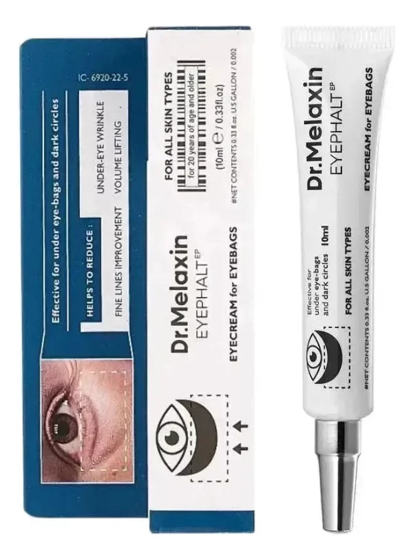 Producto - Crema para Bolsas de Ojos - Dr. Melaxin EYEPHALT ep Eye Cream 10ml.