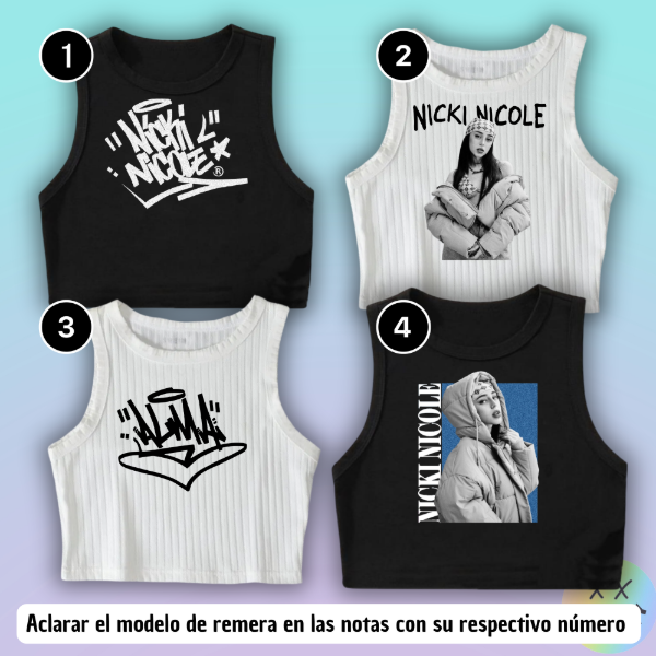 Producto - Musculosas Nicky Nicole