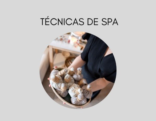 Producto - TÉCNICAS DE SPA ONLINE