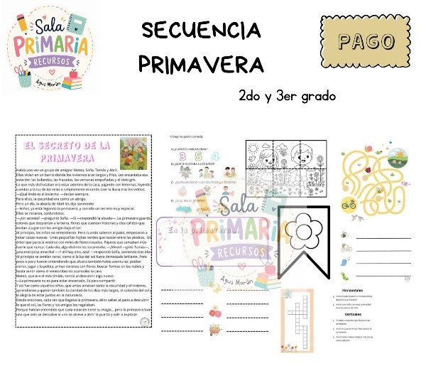 Producto - Secuencia primavera 2do y 3ro