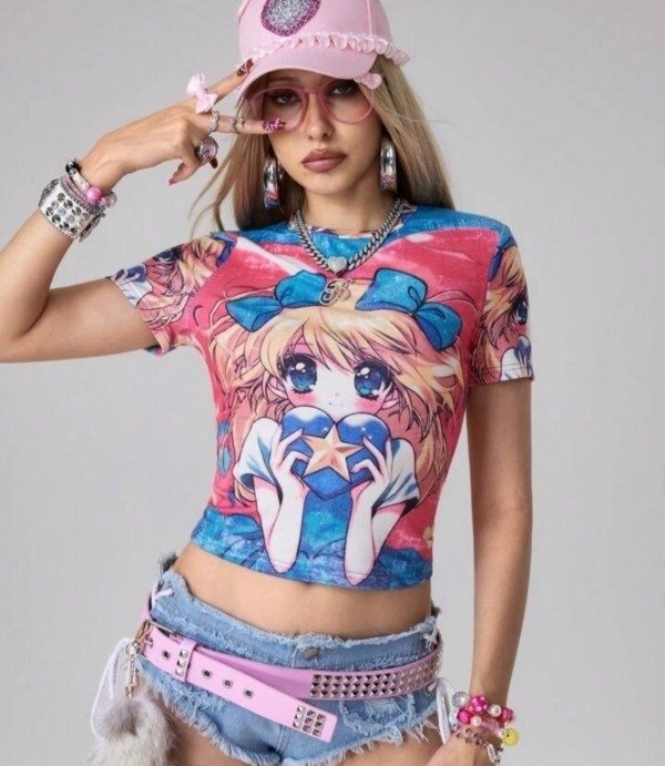 Producto - Top anime pink