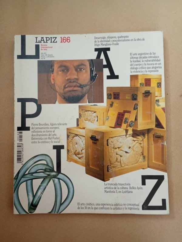 Producto - Lápiz #166 Manglano Ovalle Arte argentino Bourdieu - Octubre 2000