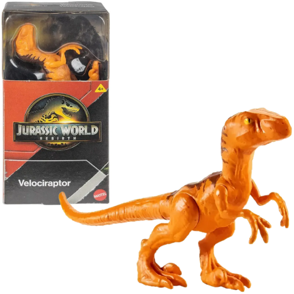Producto - Jurassic World Rebirth Velociraptor Mini Figura
