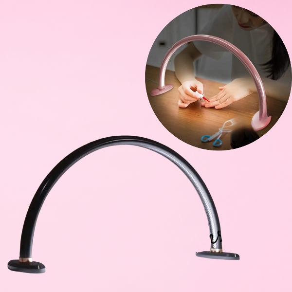 Producto - LAMPARA DE MESA MEDIALUNA LUZ CALIDA Y FRIA IDEAL PARA SERVICIOS