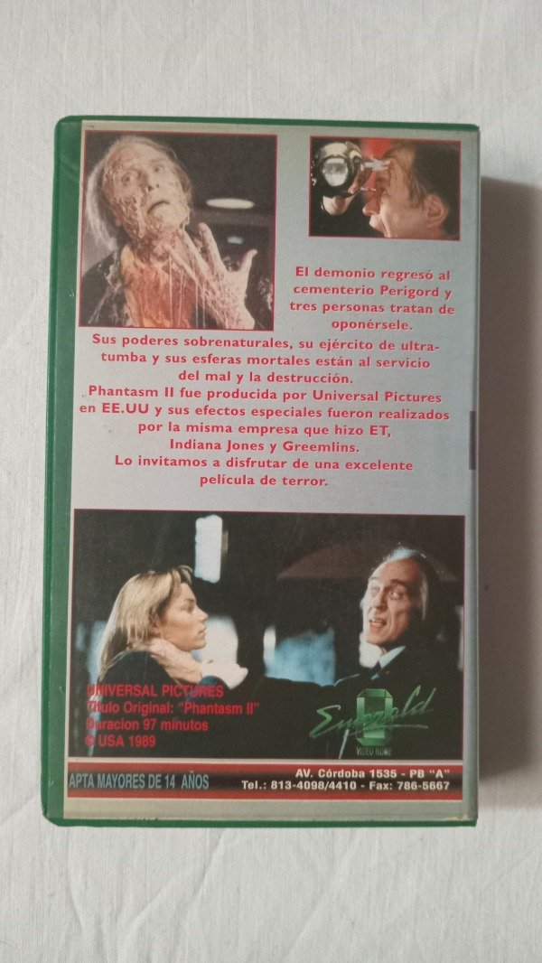 Producto - Phantasm IV: Oblivion. 1998, Gativideo. Vhs. - 1