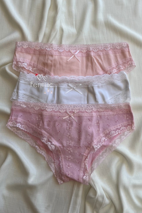 Producto - PACK X3 VEDETINAS NAVIDAD FLORCITAS ART. 141079 (Talle S)