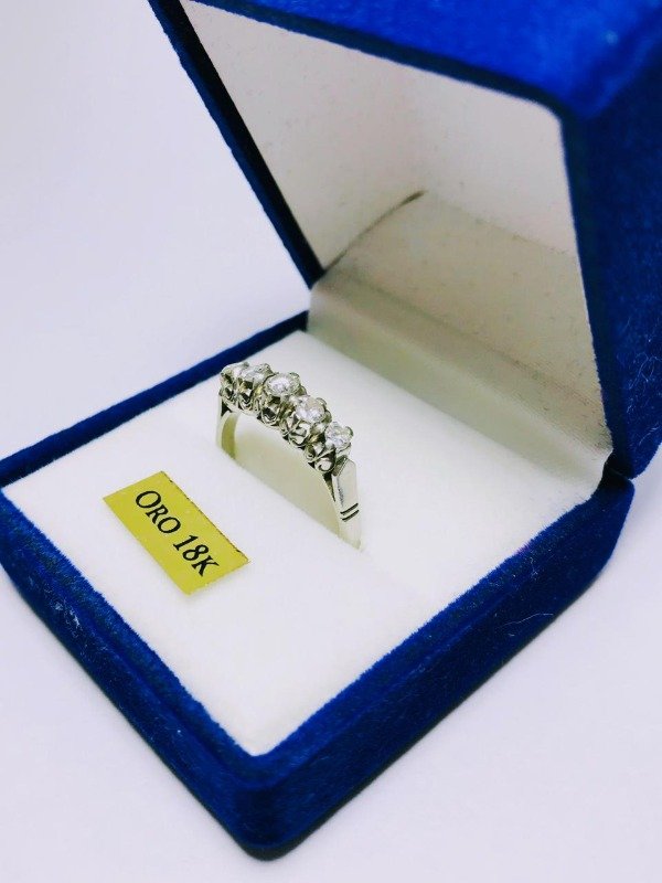 Producto - ANILLO ORO BLANCO - DIANA