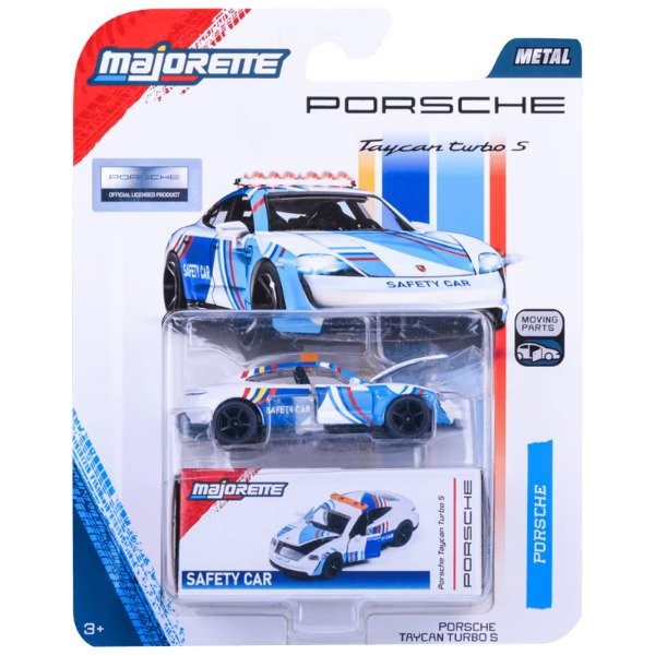Producto - Majorette Porsche Deluxe Moving Parts Porsche Taycan Turbo S - 5