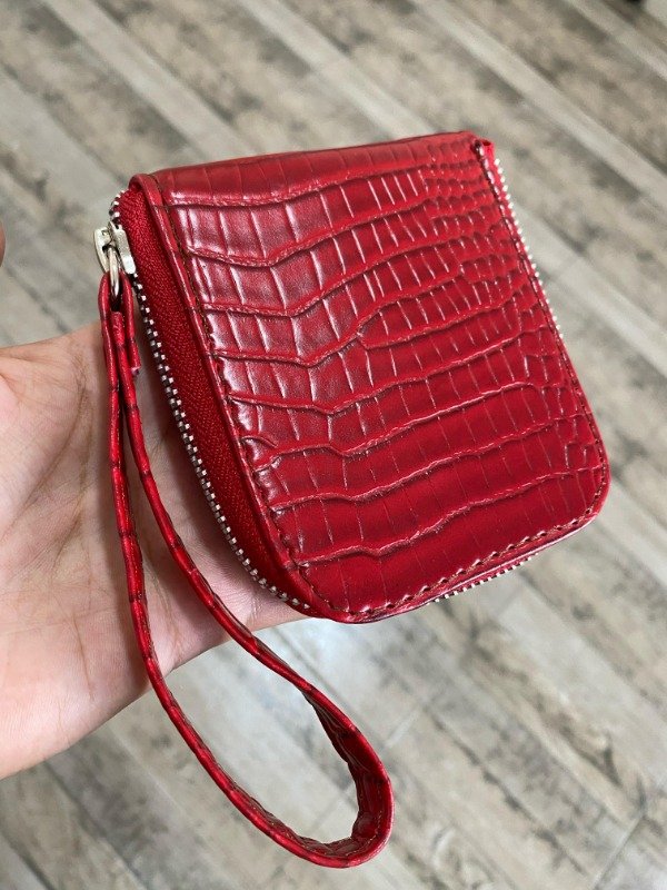 Producto - Billetera Pocket Crocco rojo