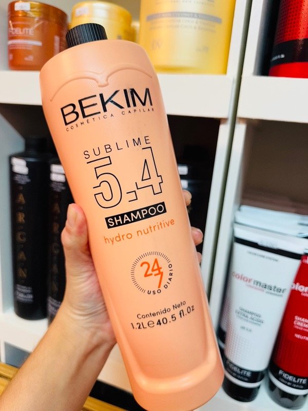 Producto - shampoo sublime 5.4 hidronutritivo bekim x1.200L