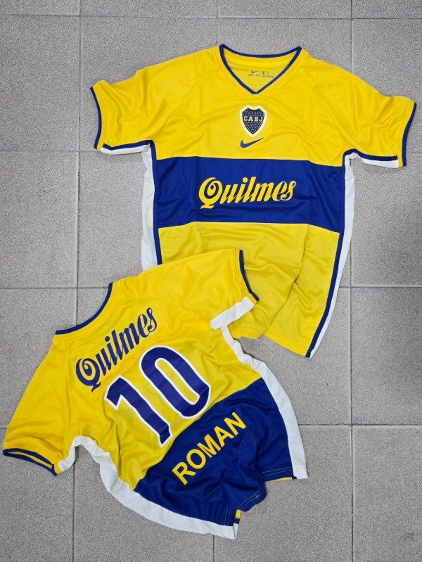 Producto - Camiseta Boca Juniors Retro Temporada 2000/2001 Alternativa Román
