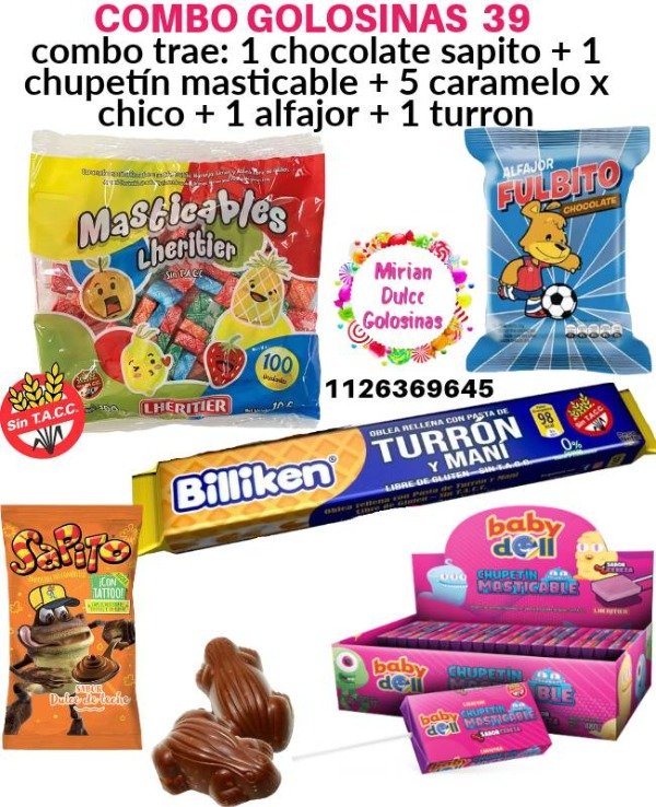 Producto - Combo golosinas 39