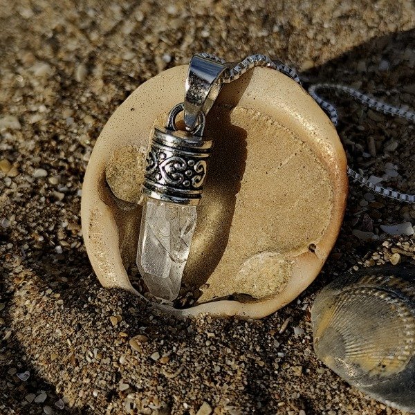 Producto - Cuarzo Cristal con calota labrada