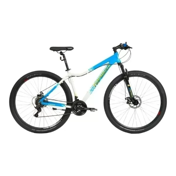 Producto - Bicicleta MTB Topmega Campeones R29 21v - Celeste Talle M - 1