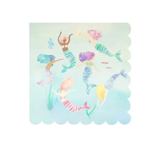 Producto - SERVILLETA SIRENA X 10