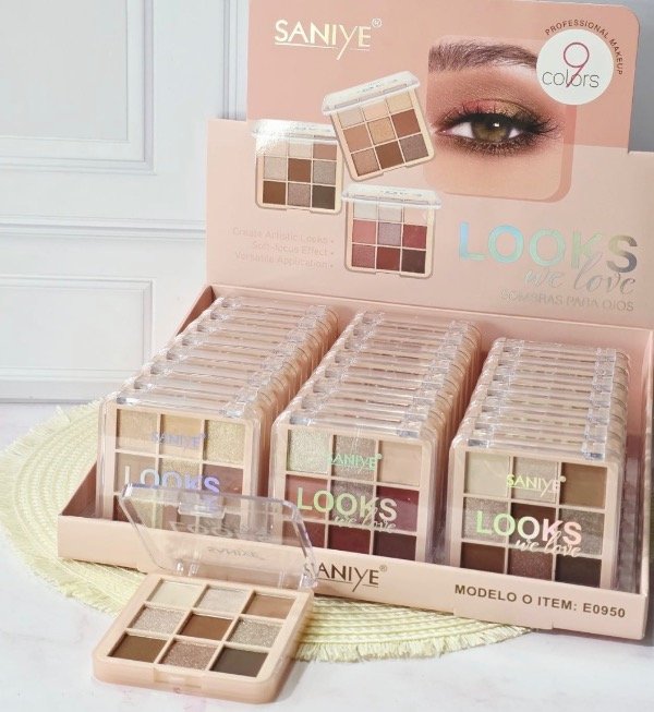 Producto - PALETA DE SOMBRAS X9 SANIYE