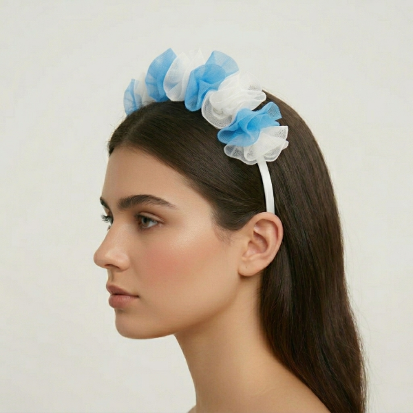 Producto - Vincha Celeste Blanco Argentina