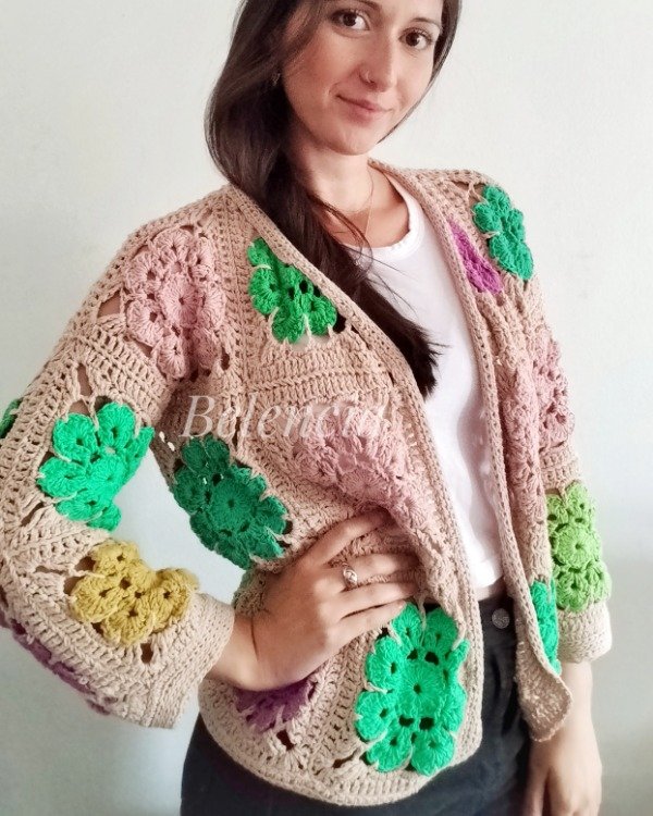 Producto - Patrón Cardigan Magnolia