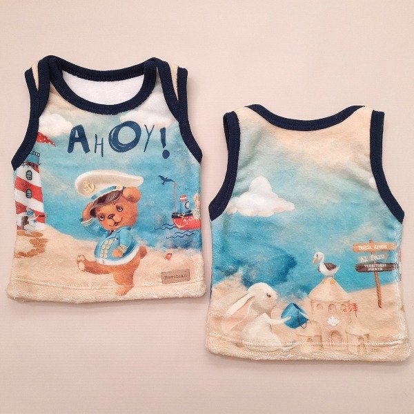 Producto - Chaleco polar estampado - 8