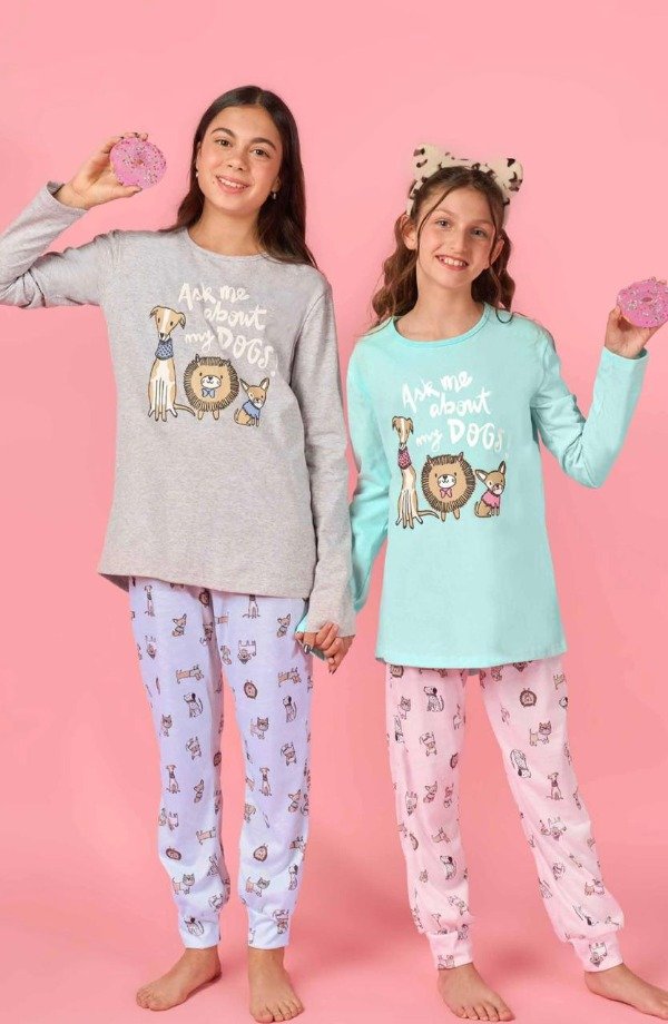 Producto - Pijama PERRITOS infantil (Lencatex 25951)