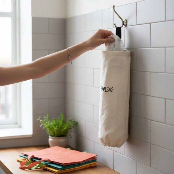 Producto - ORGANIZADOR DE BOLSAS DE LIENZO CRUDO - 0