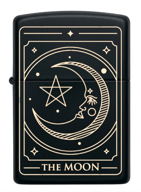 Producto - ENCENDEDOR RECARGABLE A BENCINA AZUL THE MOON - 0