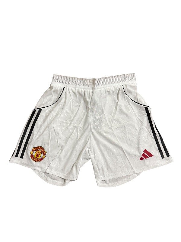 Producto - Short Manchester united match blanco 25/26