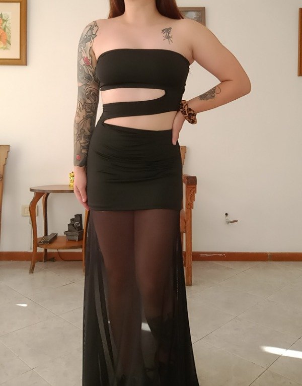 Producto - Vestido largo tull