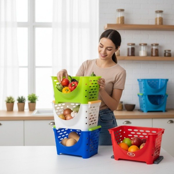 Producto - MODULO APILABLE REFORZADO POR UNIDAD  36X26X22CM