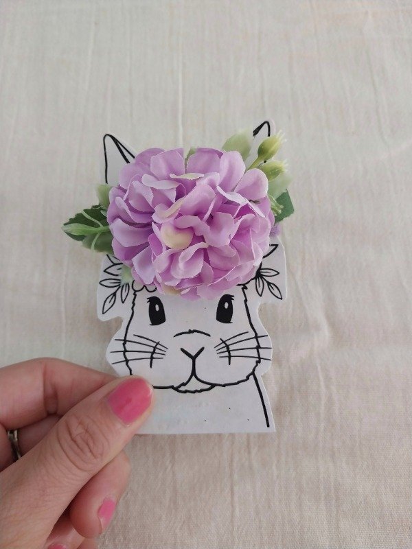 Producto - Colita de pelo Hortensia Lilai