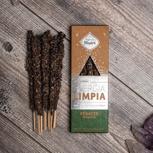 Producto - SAHUMERIOS SAGRADA MADRE ENERGIA LIMPIA RENACER