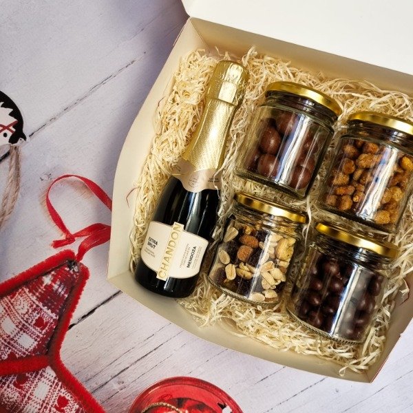 Producto - Caja Dulce - 4 productos y Espumante