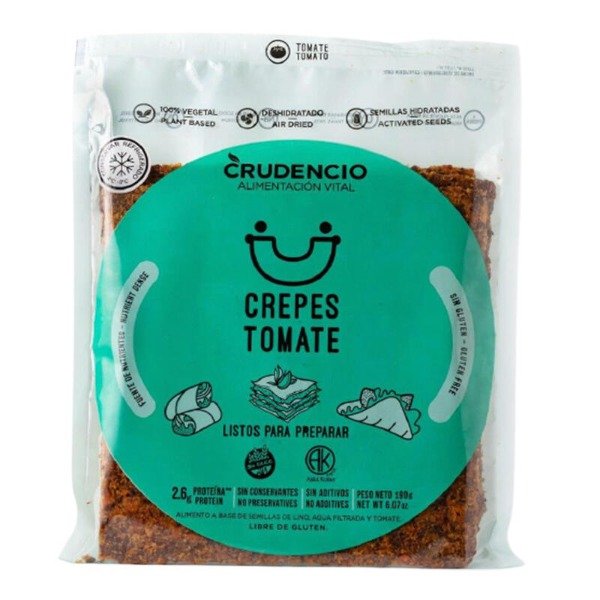 Producto - Crepes de Tomate x 220g CRUDENCIO