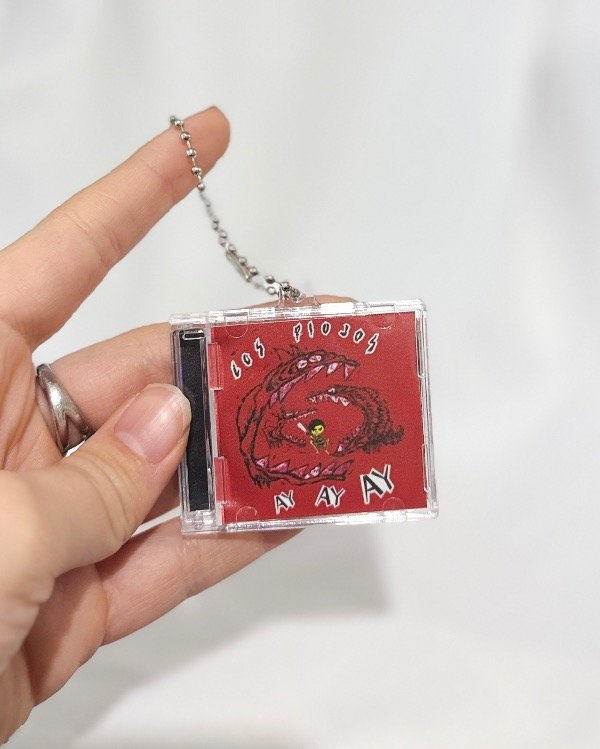 Producto - Llavero Mini Cd AY AY AY Los Piojos con NFC - Llaveros