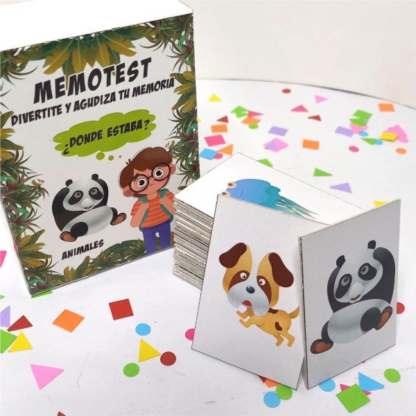 Producto - Memotest Animales