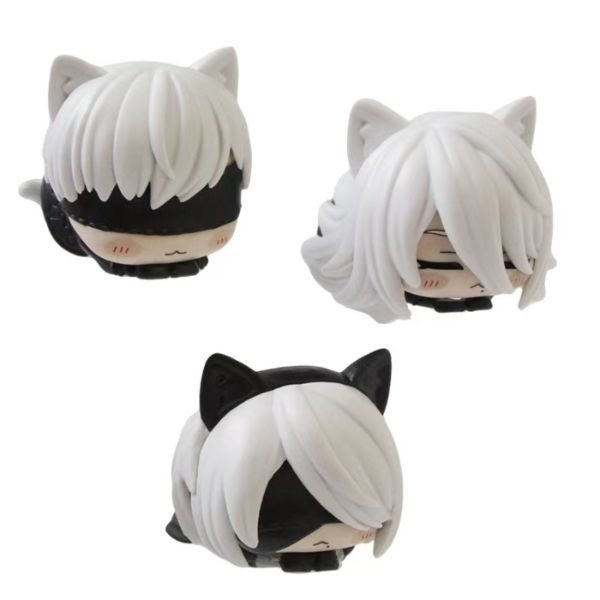 Producto - Gashapones Nier Automata gatitos set x3