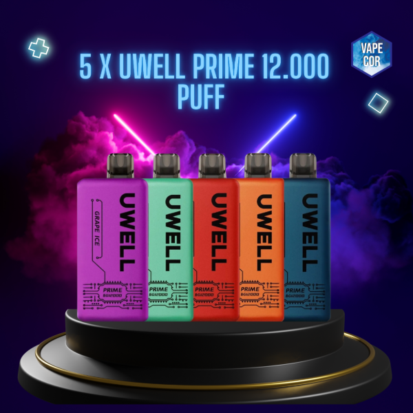 Producto - Promo 5 Uwell 12k Puff