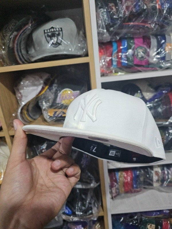 Snapback white New York Yankees — imagen 5