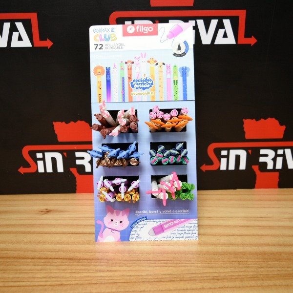 Producto - EXIBIDOR BORRAX CLUB X72 BRXSE7-D72-CLB