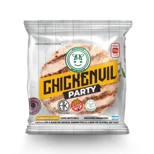 Producto - Medallón Chickenvil Felices las Vacas 2 unidades
