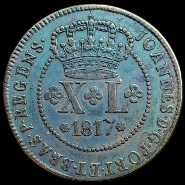 Producto - Brasil 40 Réis 1817 Juan VI Km#234.3 -XF