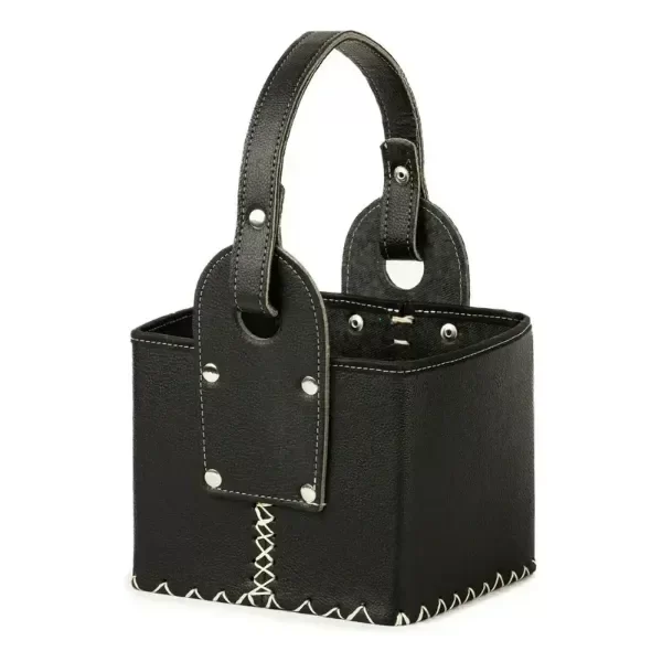 Producto - Canasta Matera Eco Cuero Porta Termo Practica Y Resistente