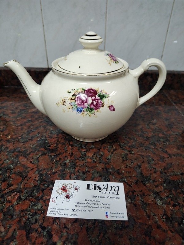 Producto - Tetera LOZALIT gordita flores