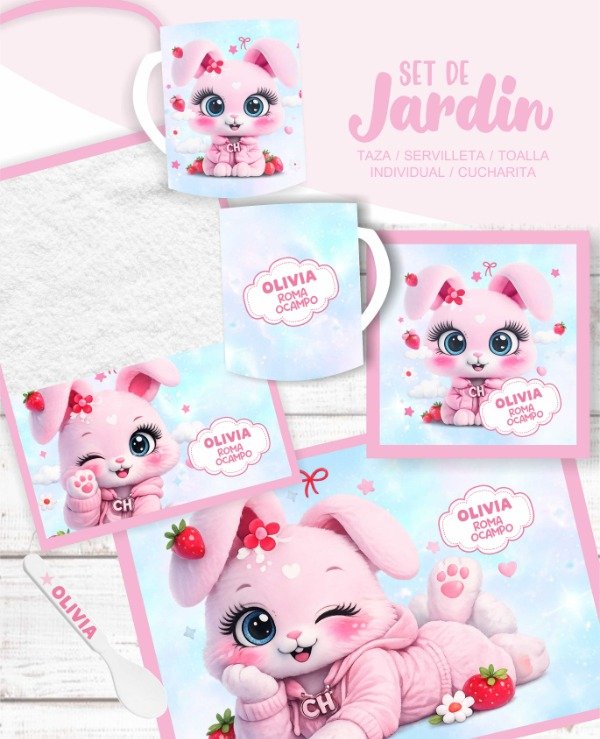 Producto - SET CONEJA CH!