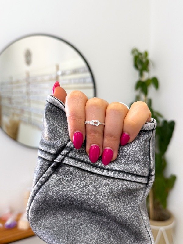 Producto - Anillo plata 925 nudo talle 6