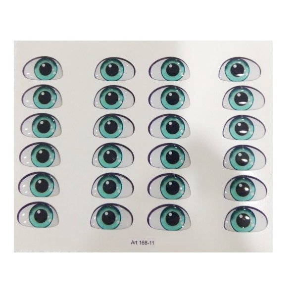 Producto - OJOS AUTOADHESIVOS 3D - MODELO 168/11 - 1