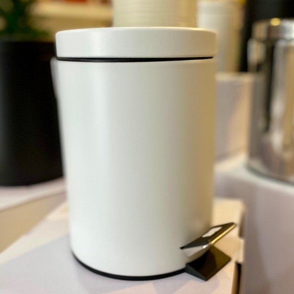 Producto - Tacho De Basura Blanco 3L YS010