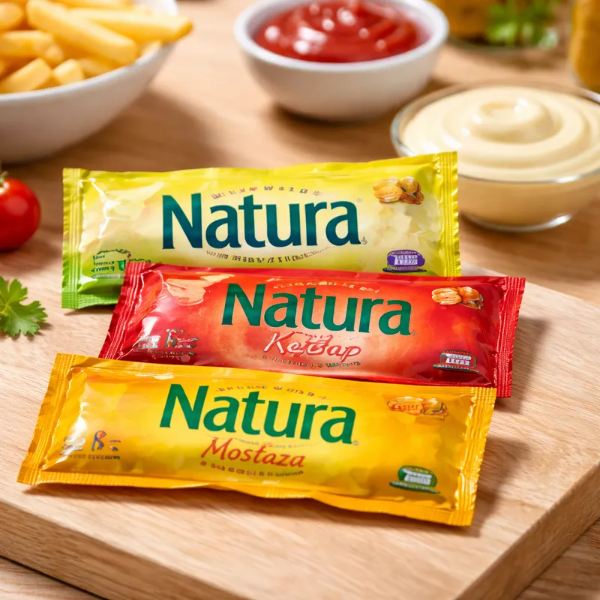 Producto - MAYONESA MOSTAZA KETCHUP NATURA PACK X100 SOBRES INDIVIDUALES C/U